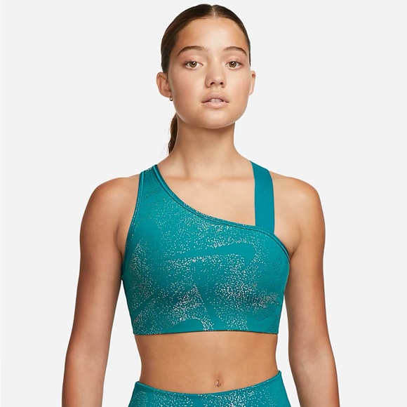Nike Other - Nike Swoosh women’s sports bra. Asymmetrical, non-padded. Sz medium.